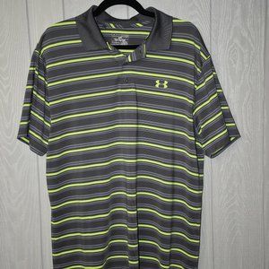 Under Armour Heat Gear Men's XL Golf Polo Shirt